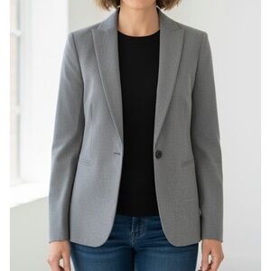 New J. Crew Classic Gray Blazer